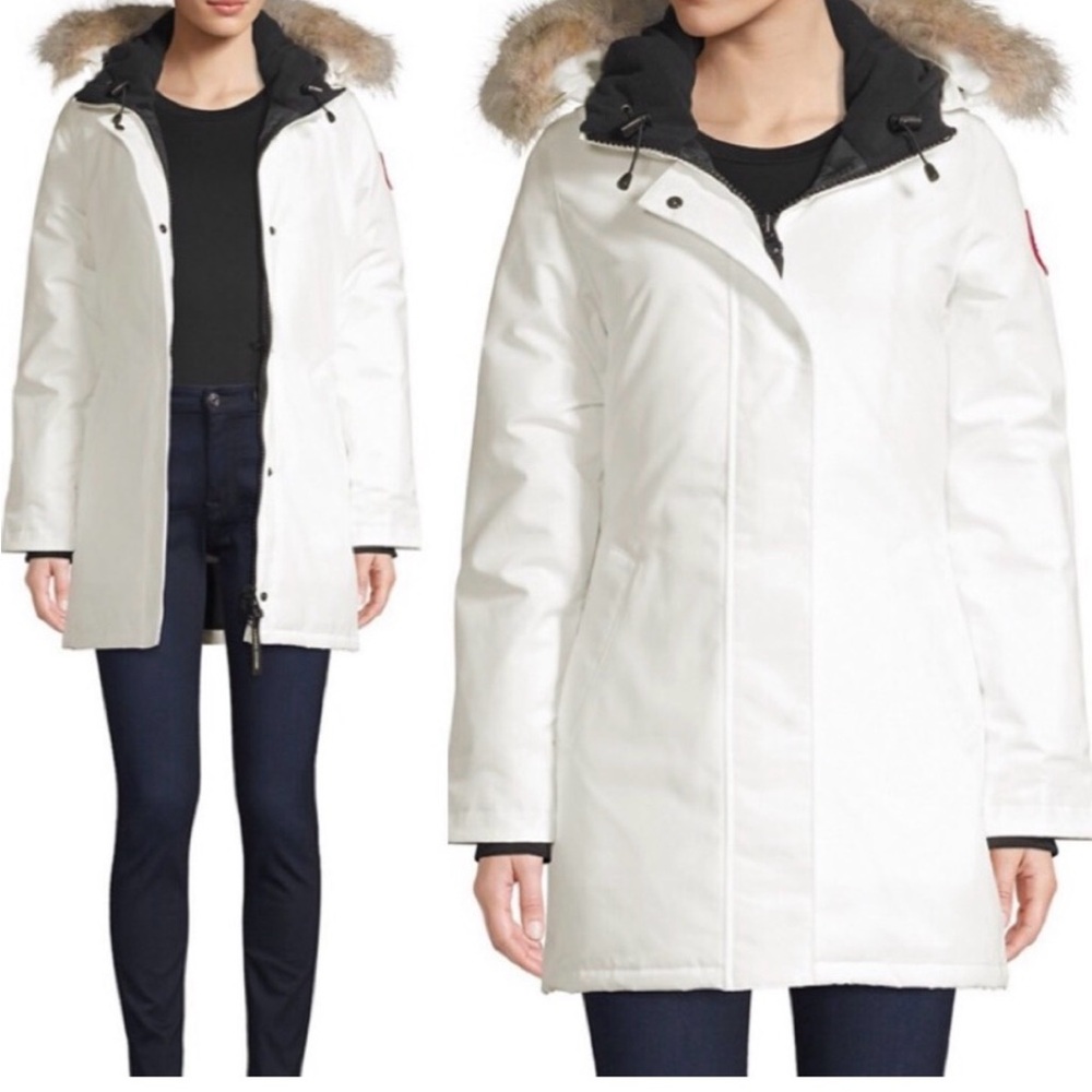 SOLD NWT! Canada goose Victoria Parka w Fur